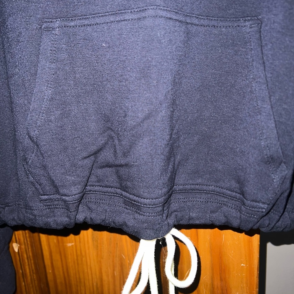 Lou & Grey signature, soft, plush Navy Hoodie - Picture 4 of 4